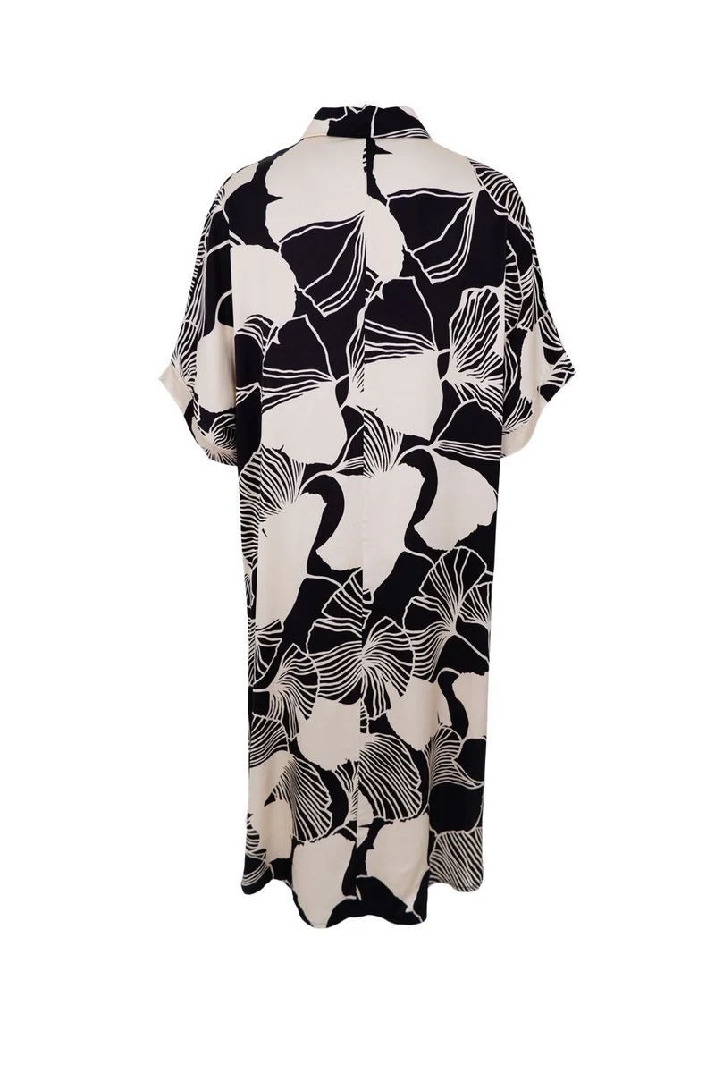Black Colour - Bcwaterlily Dress 41099 - Black Creme
