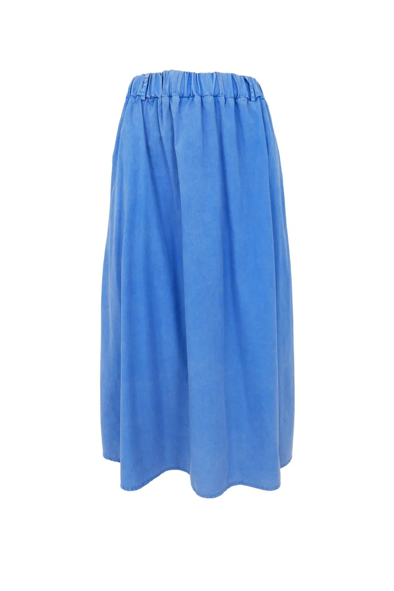 Black Colour - Bcabbie Vintage Skirt 40957 - Blue