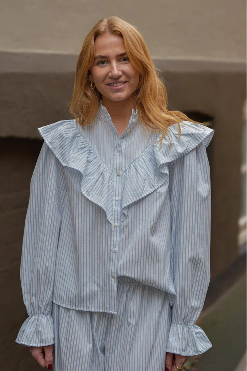 A-View - Darcy Shirt AV2629 - 282 - Light Blue