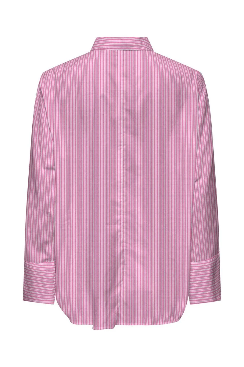 Only - Onlgrace Bersa Ls Shirt - 4983434 Wild Orchid White