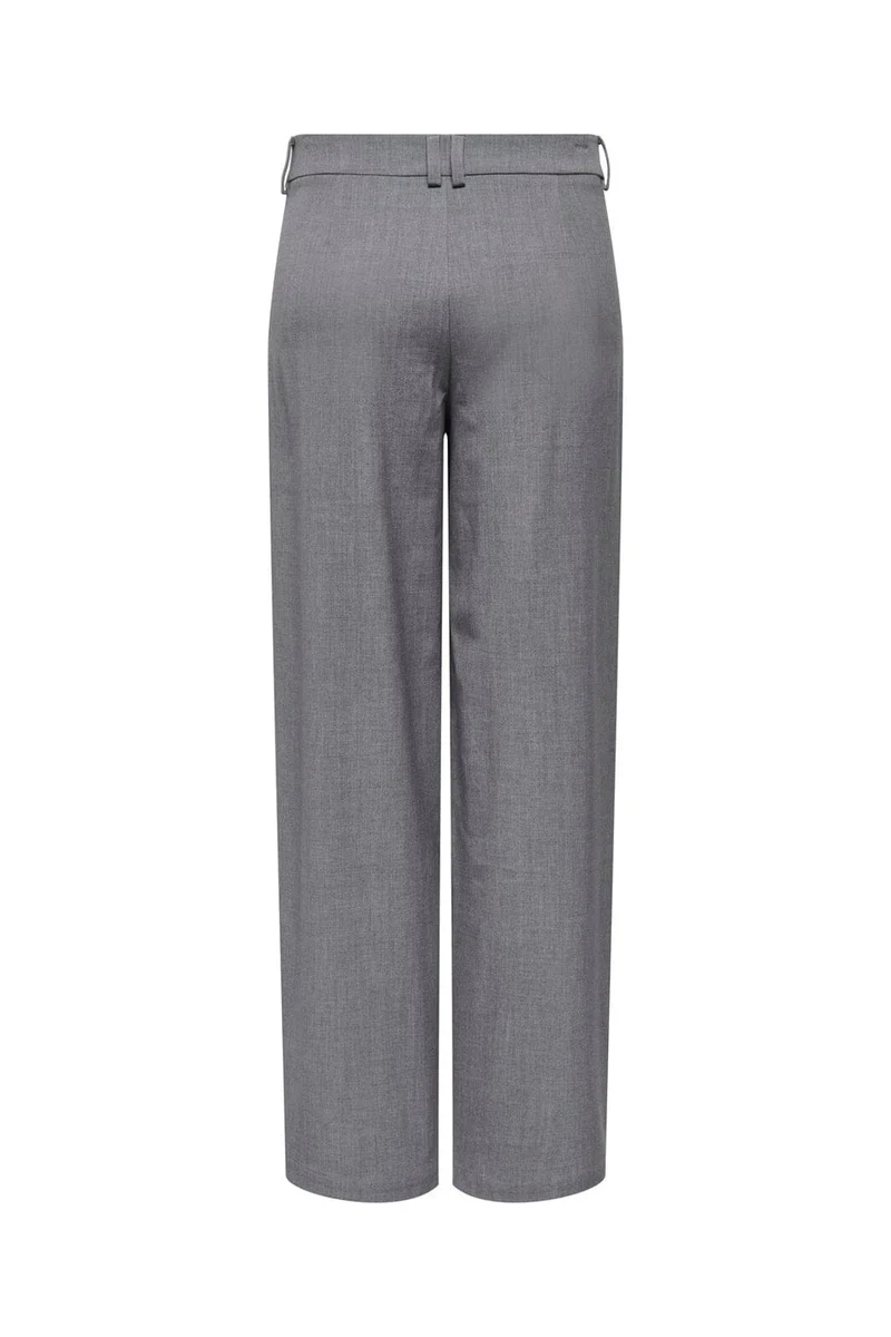 Only - Onlisadora Life Barrel Pant Tlr - 4945005 Medium Grey Melange
