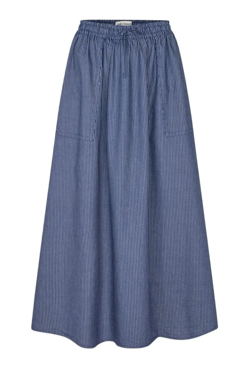 Lollys Laundry - Akanell Maxi Skirt 90060-2074 - 23 - Dark Blue
