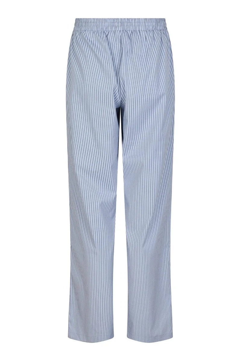 Neo Noir - Sonar Striped Pants 165075 - 145 - Light Blue