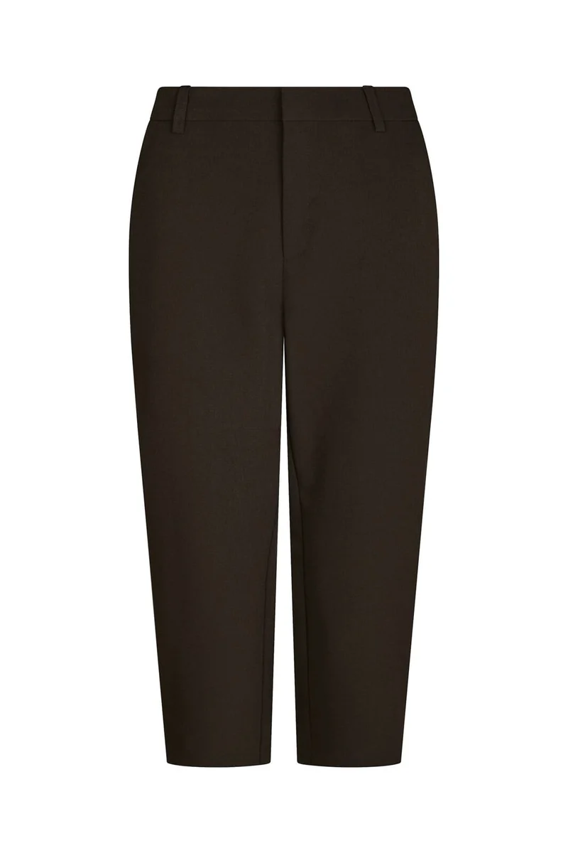 Neo Noir - Tasia Suit Capri Pants 163723 - 676 - Dark Brown