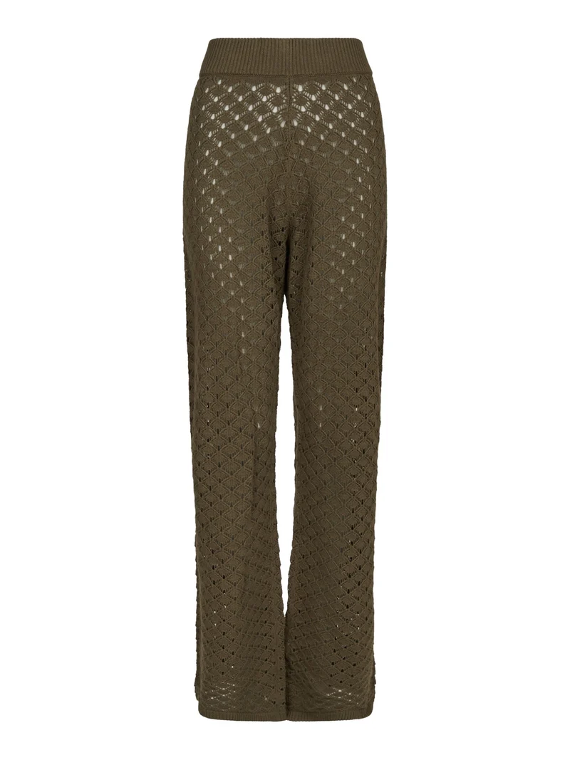 Molly&My x Julie Elgaard - Liva Knit Pants 167101 - 176 - Khaki