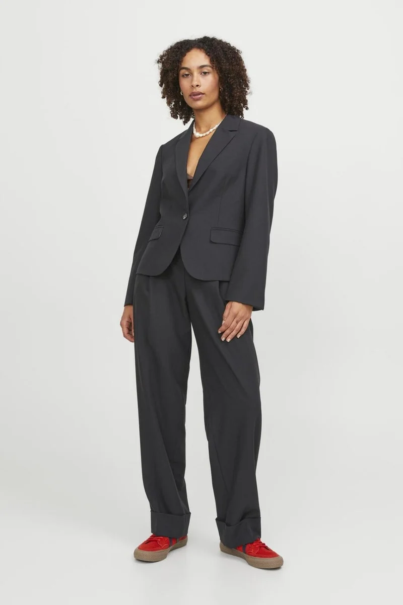 Jjxx - Jxlina mary Pleat Fu Pant Tlr - 4236788 Black