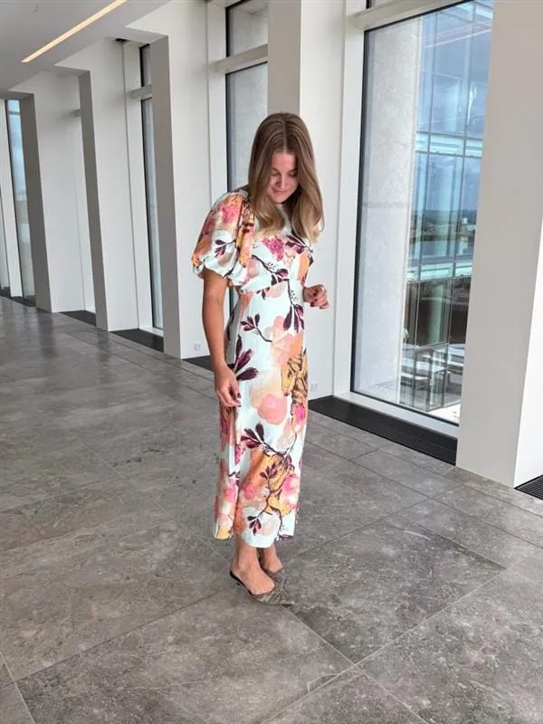 YAS - Yaserini 2/4 Long Dress - 5053167 Soothing Sea Erini