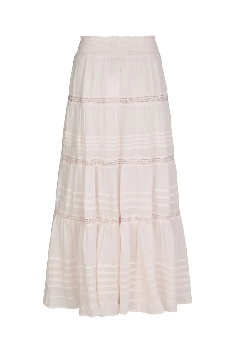 Neo Noir - Felicia S Voile Skirt 161872 - 754 - Light Pink