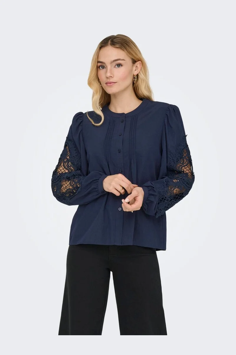 JDY - Jdycora L/S Shirt - 5035111 Night Sky