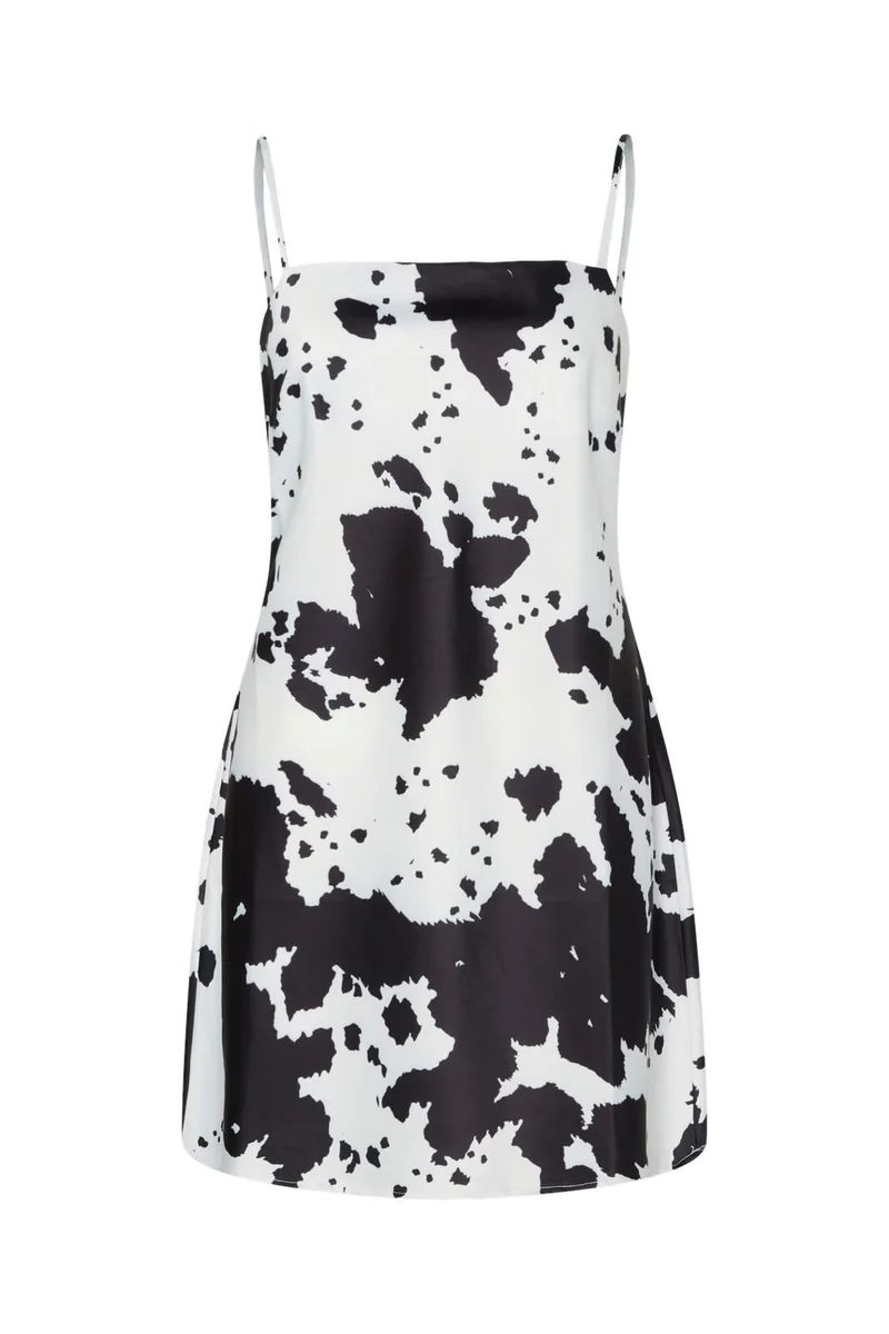 Pieces - Pcmari Mini Slip Dress Kca 17161623 - 4873066 - Bright White Cow