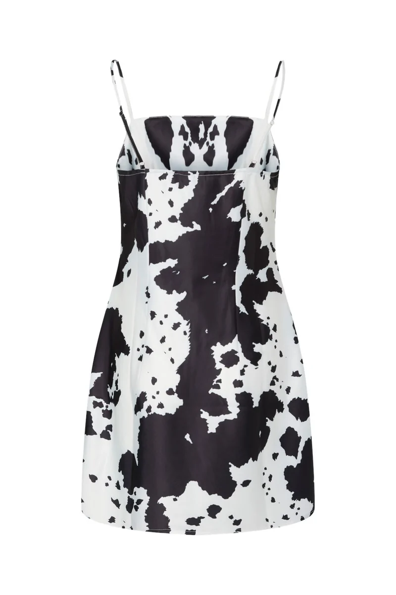 Pieces - Pcmari Mini Slip Dress Kca 17161623 - 4873066 - Bright White Cow