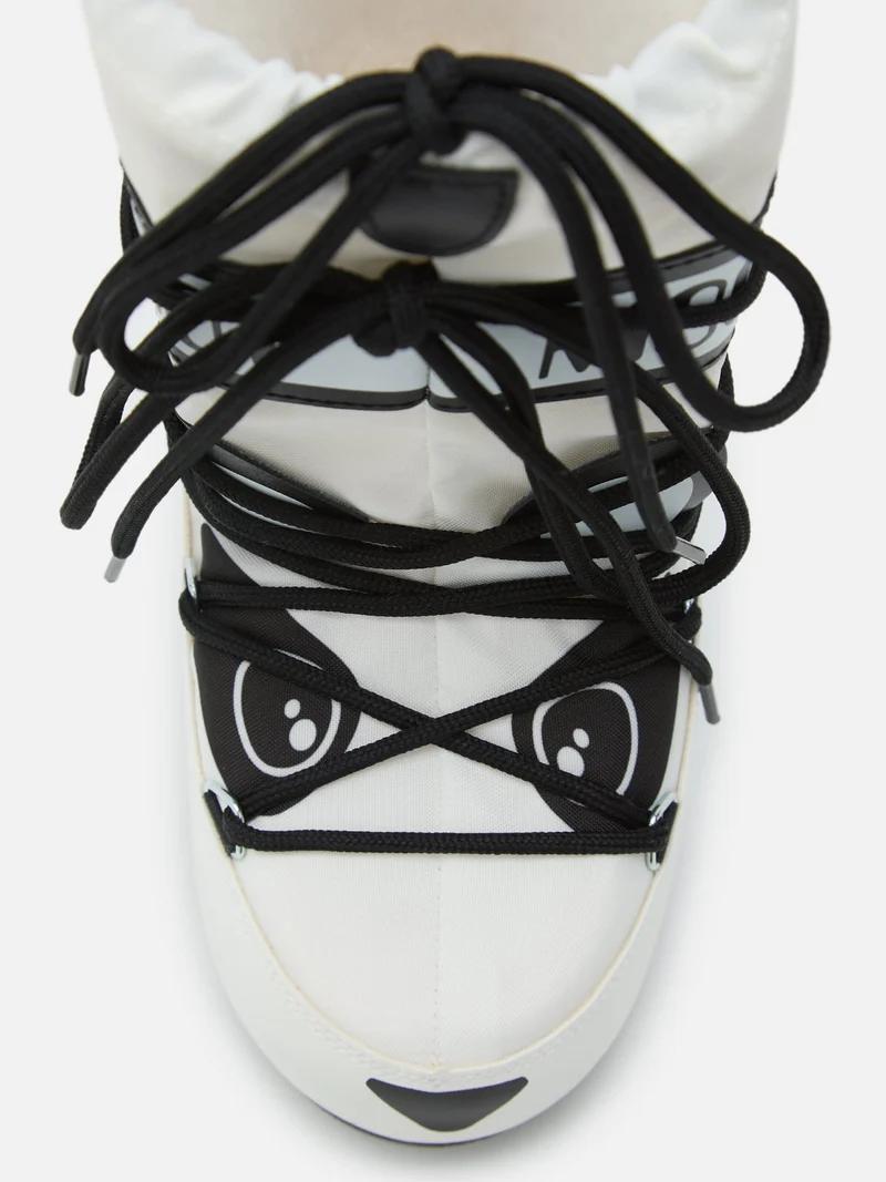 Moon Boot - Icon Animal Jr 80D3400300 - Na02 Panda
