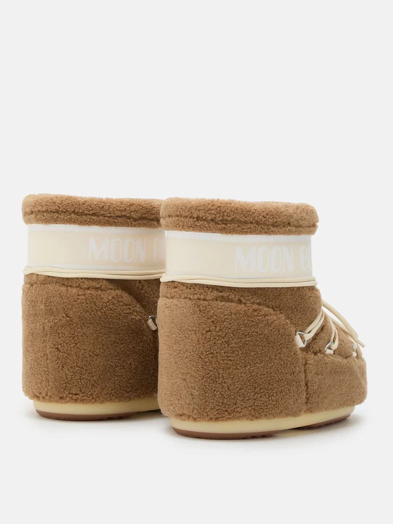 Moon Boot - Icon Low Fleece Jr 80D1409700 - M047 Camel