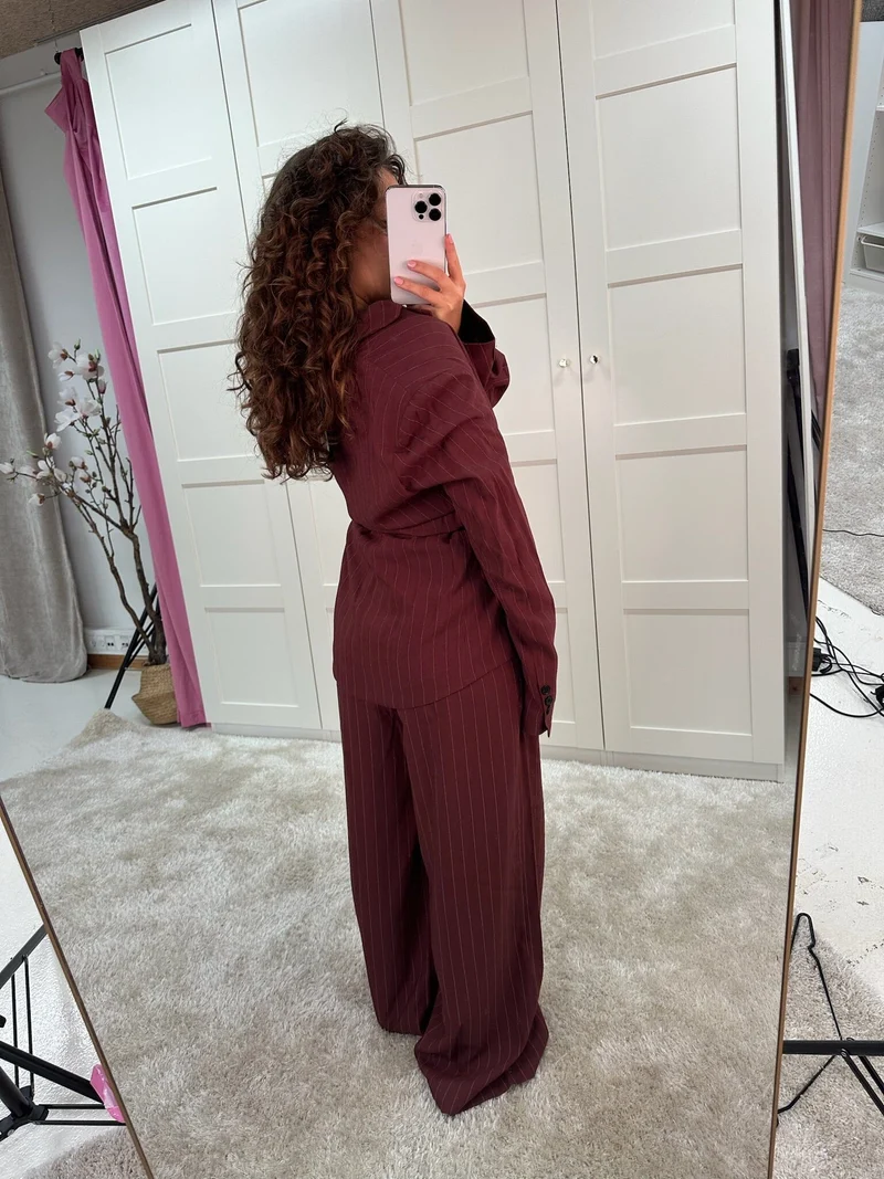 Dear Molly - Norah pants 165003b - wine