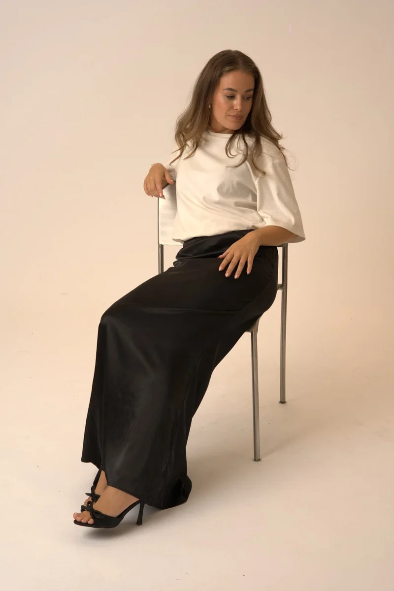 BYIC - Merleic Maxi Skirt A2569 - Black