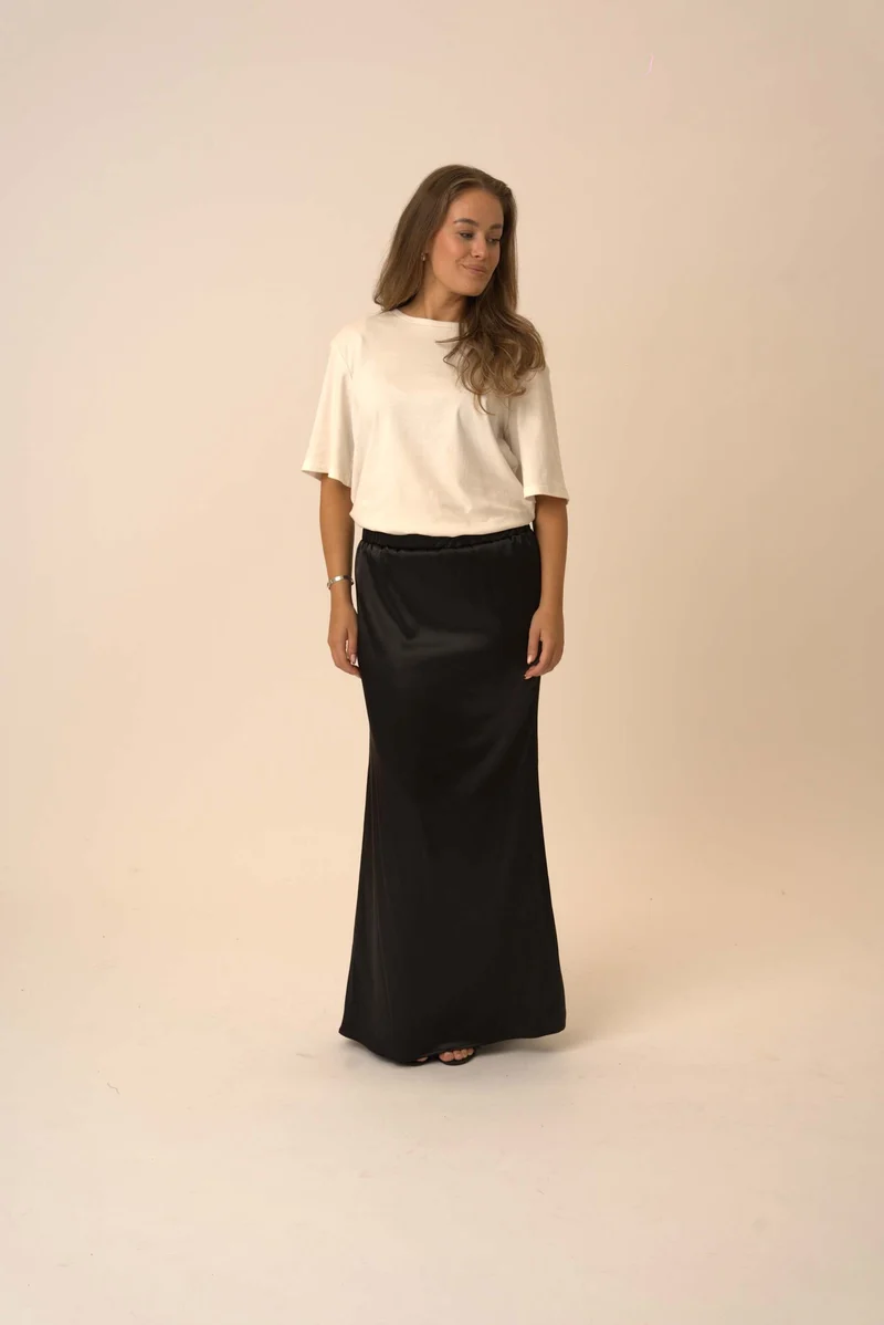 BYIC - Merleic Maxi Skirt A2569 - Black
