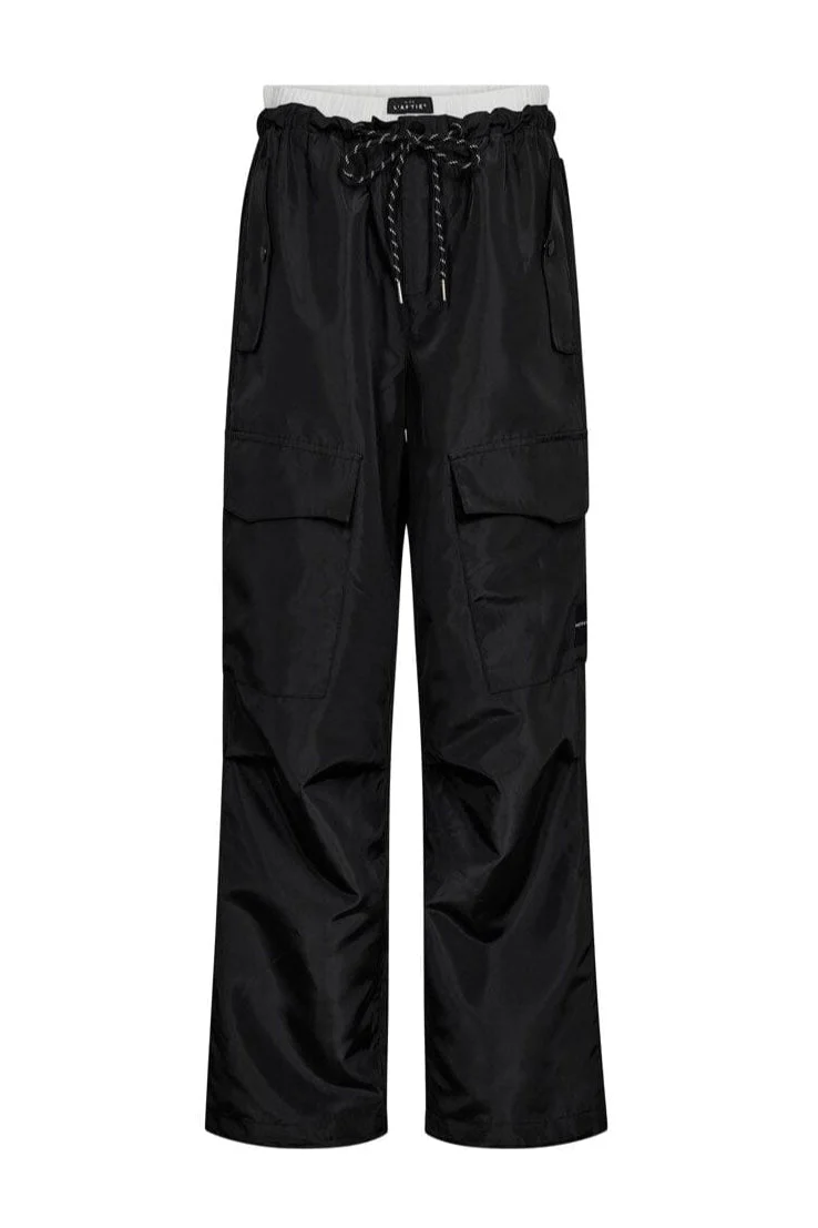 Haute L'Amitié - Cargo Pull On Trouser HL10265 - Black