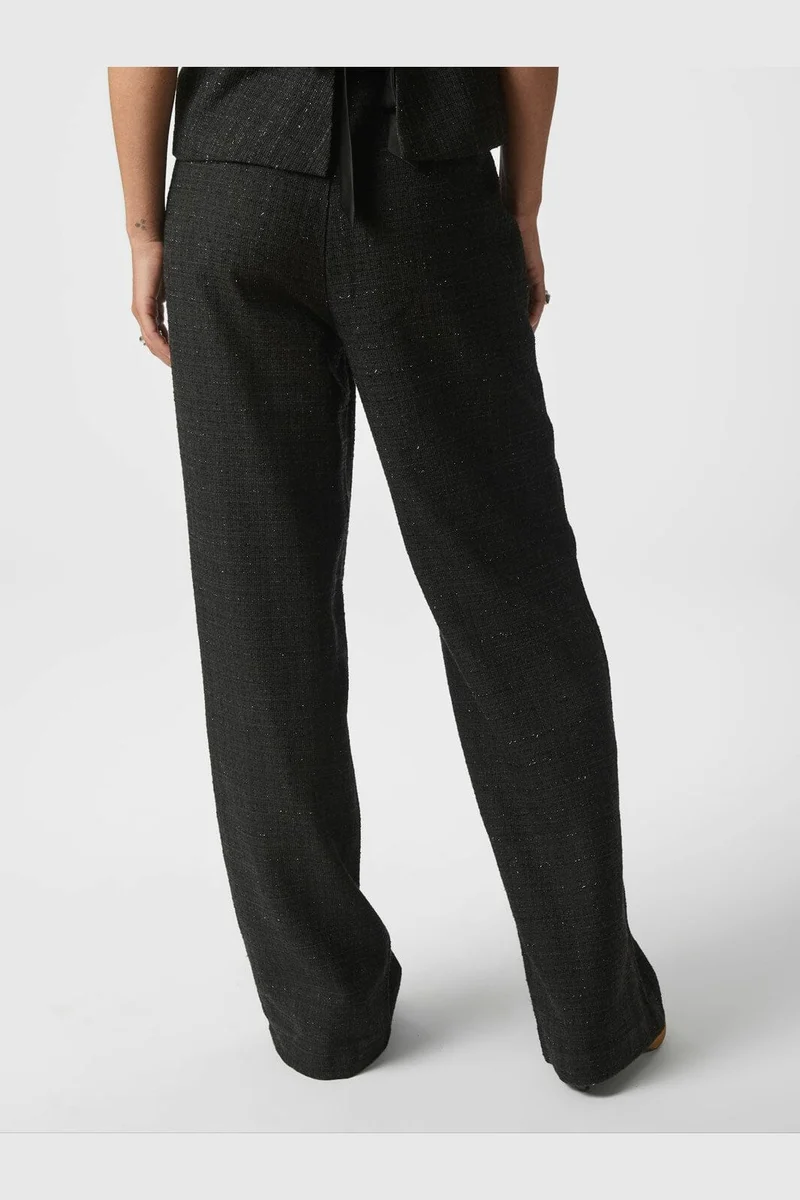 Neo Noir - Emmett Boucle Pants 166902 - 100 - Black