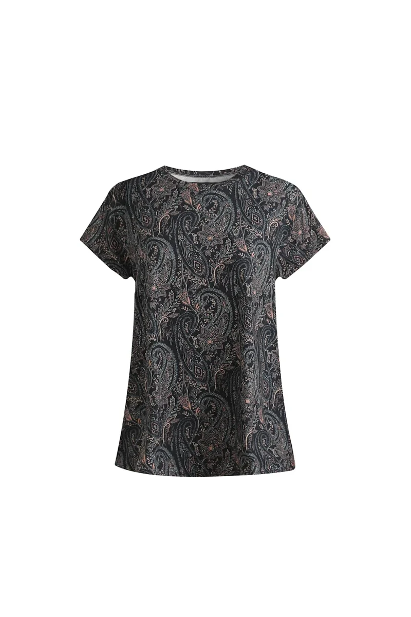 Liberte - Alma-U-Tshirt 9581 - Night Sky Paisley