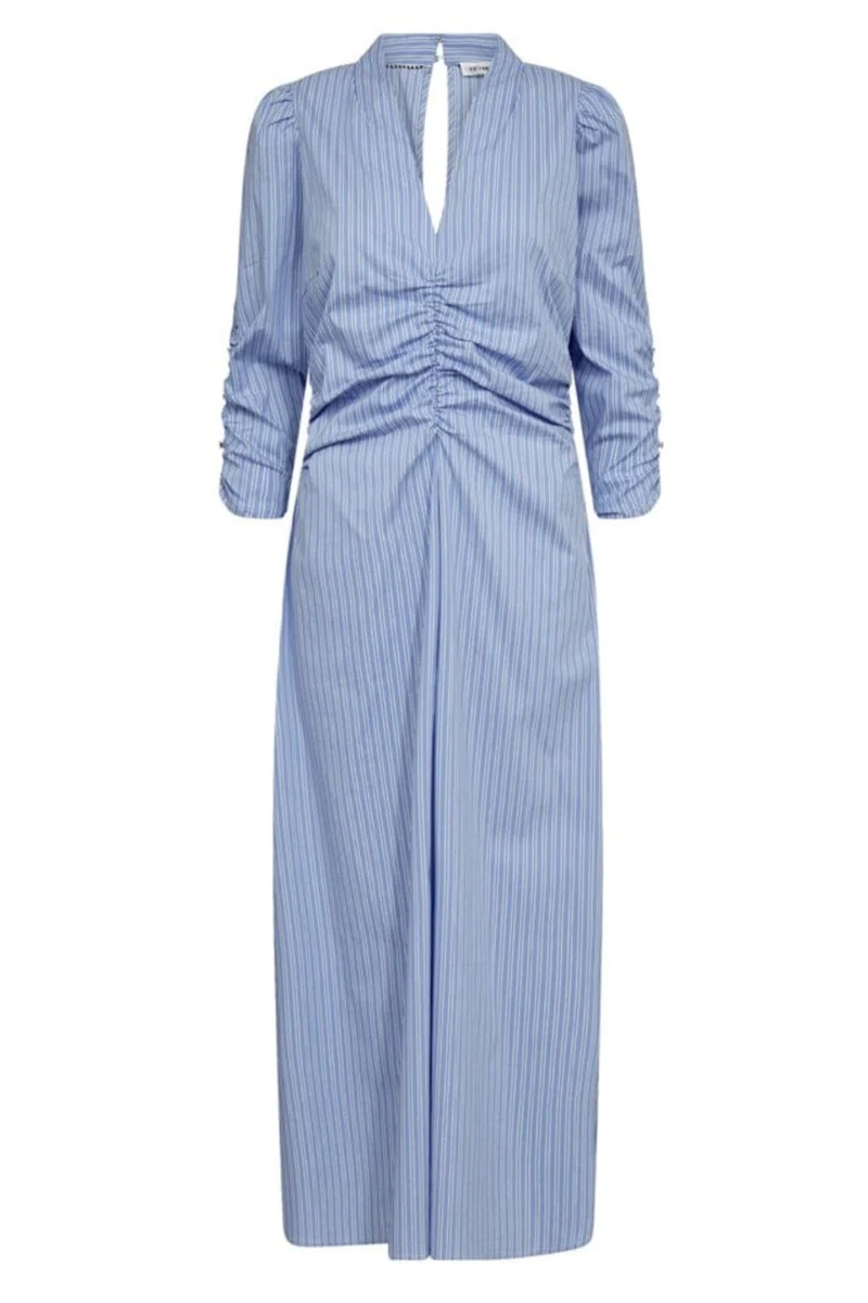 Co´Couture - Agliacc Stripe Dress 46046 - 23 - Pale Blue