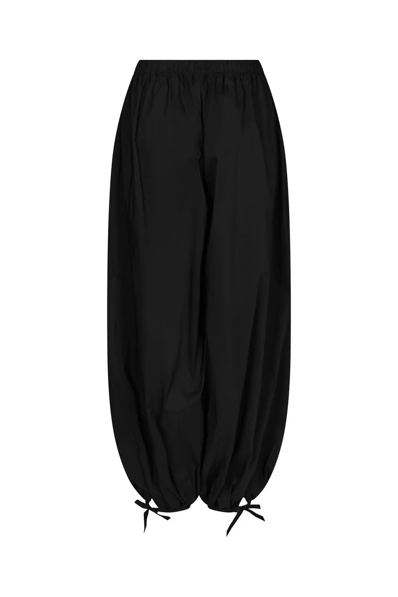 Neo Noir - Roxane Balloon Poplin Pants 167403 - 100 - Black