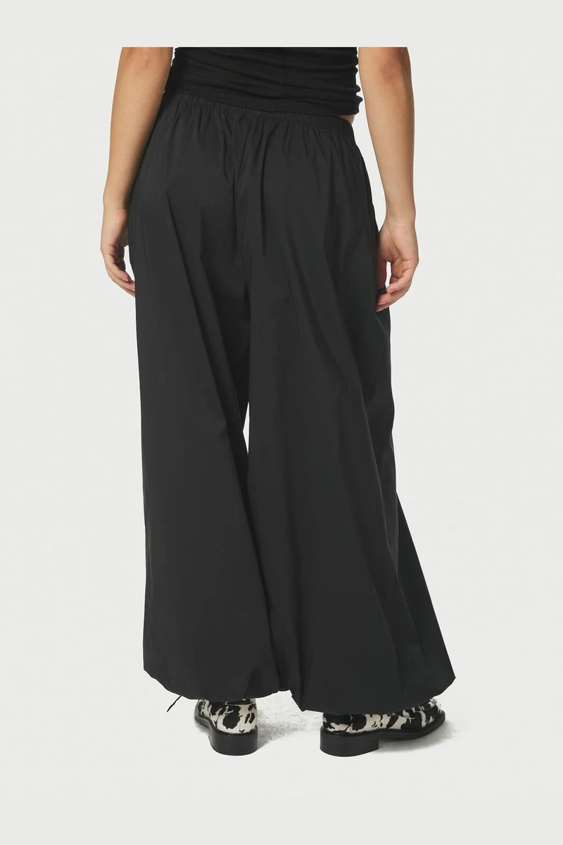 Neo Noir - Roxane Balloon Poplin Pants 167403 - 100 - Black