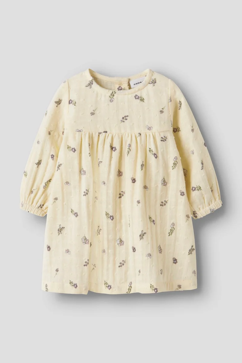 Name It - Nbfdorthea Ls Dress - 4956436 Pear Sorbet