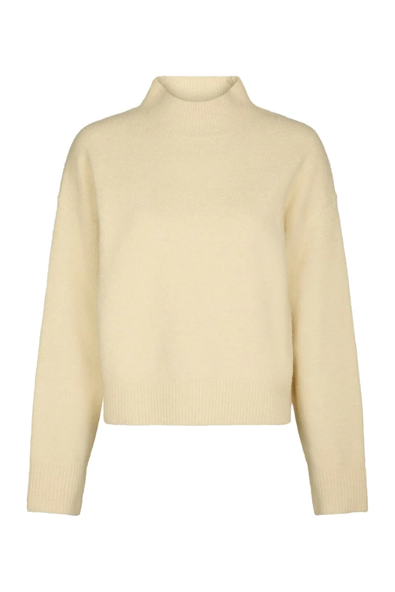 Neo Noir - Paulina Knit Blouse 159703 - 416 - Butter Yellow