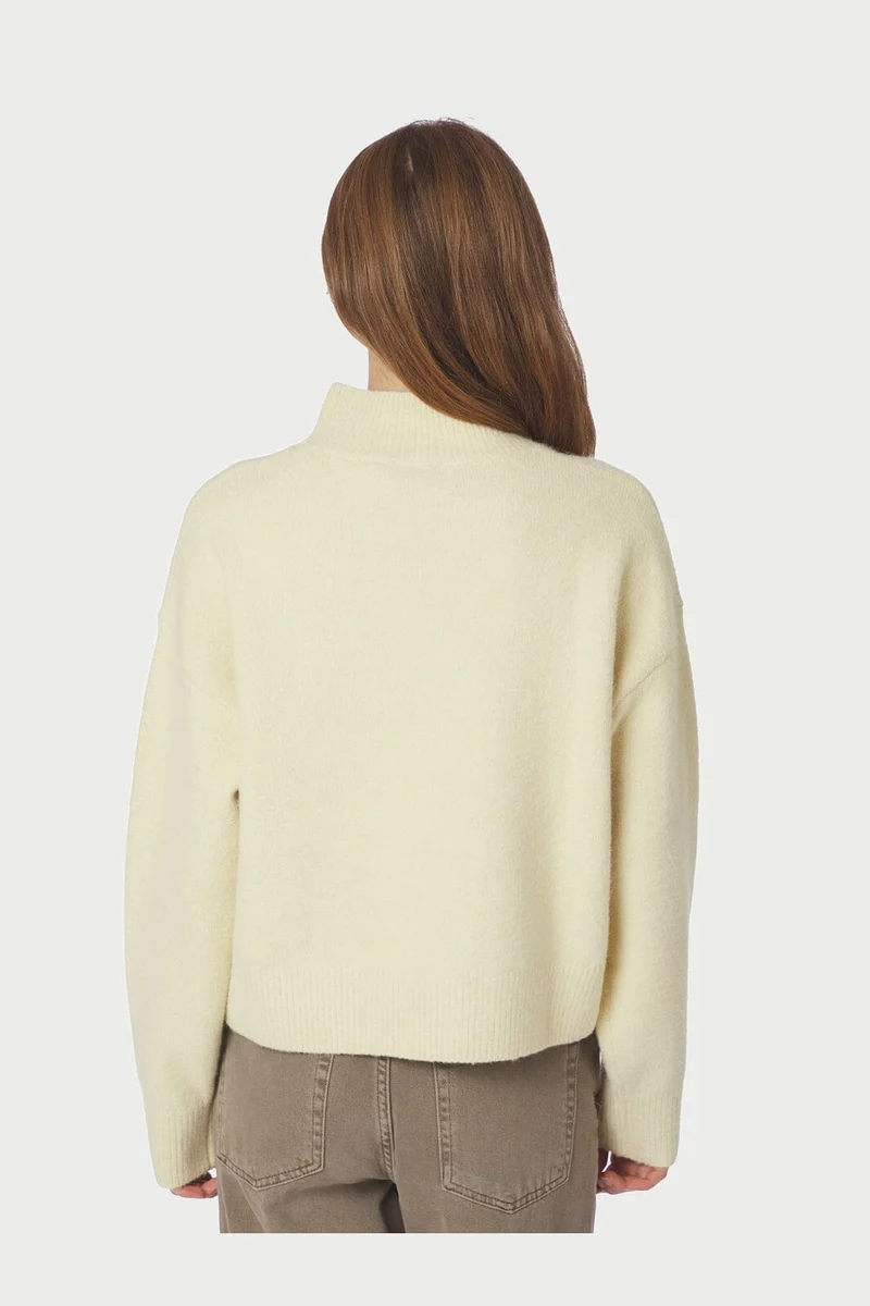 Neo Noir - Paulina Knit Blouse 159703 - 416 - Butter Yellow
