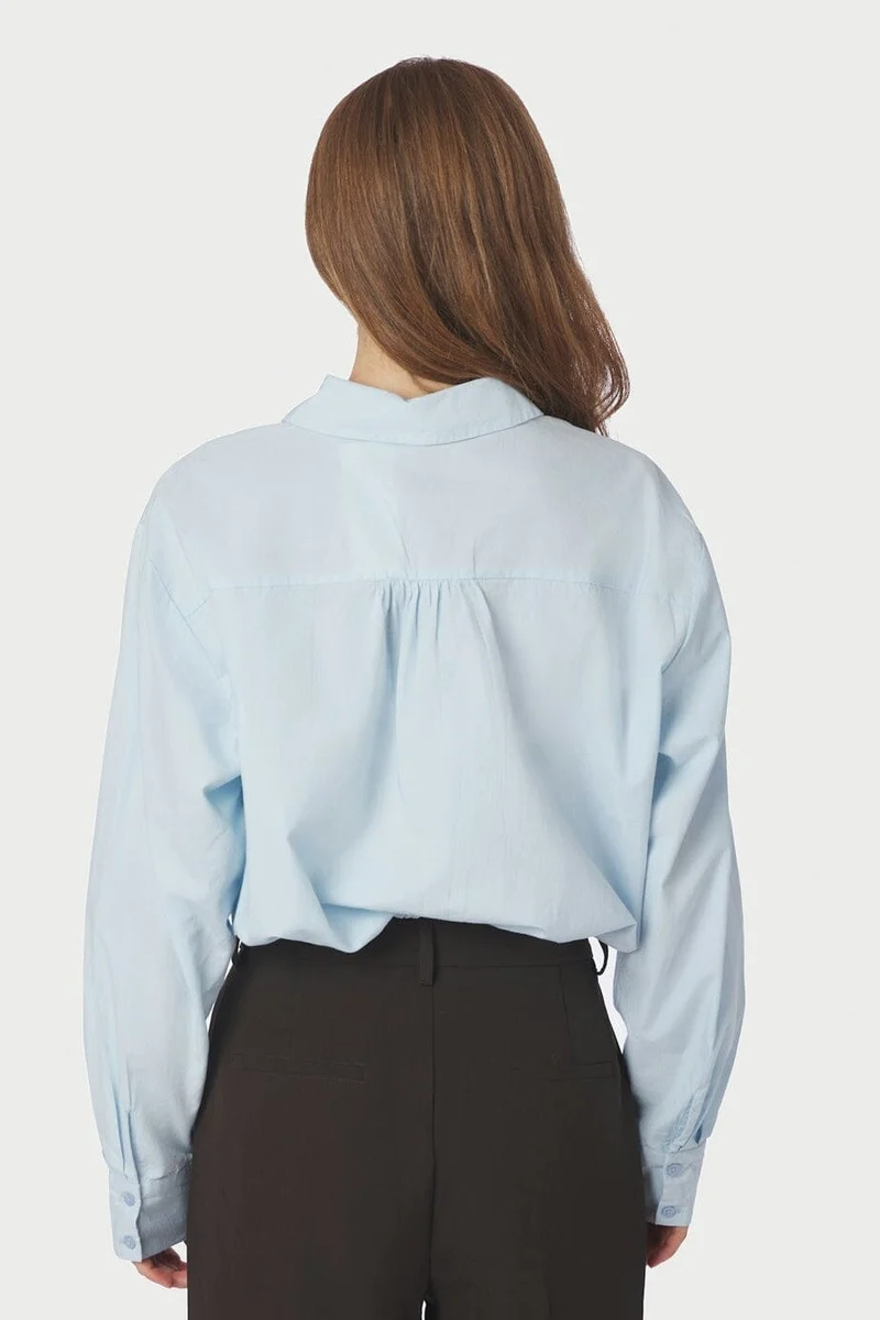 Neo Noir - Emmana C Poplin Shirt 167941 - 145 - Light Blue