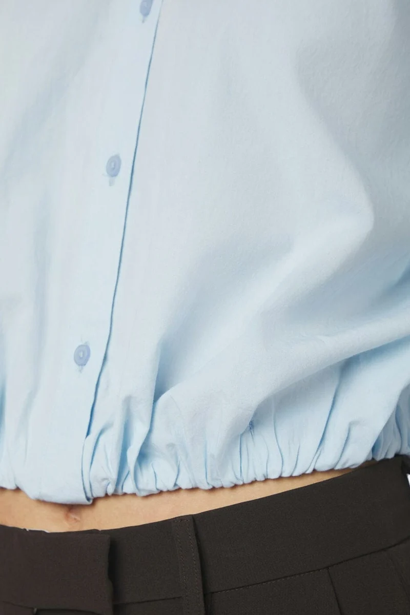 Neo Noir - Emmana C Poplin Shirt 167941 - 145 - Light Blue