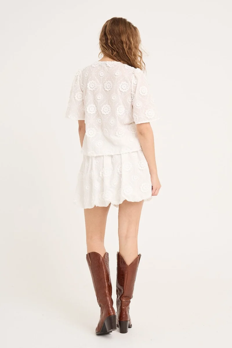 A-View - Rosamarie Skirt AV6055 - 000 - White