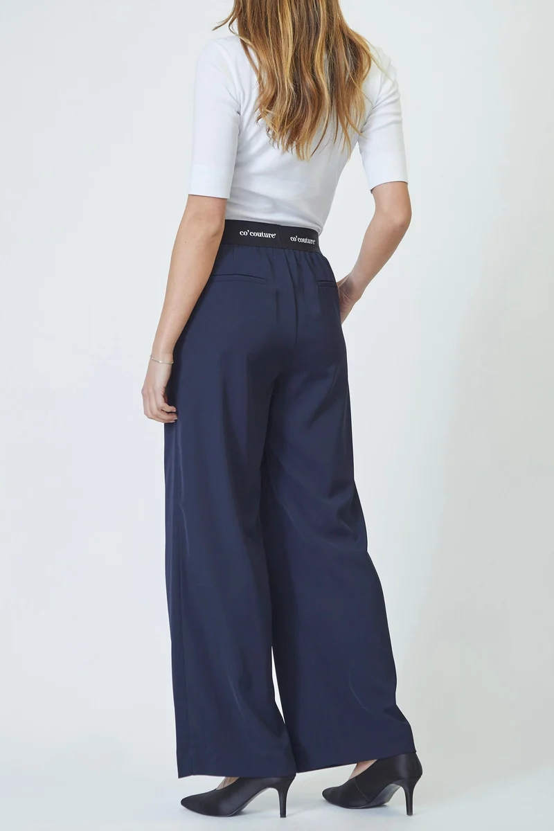 Co´Couture - Aminacc Logo Pant 31143 - 120 - Navy