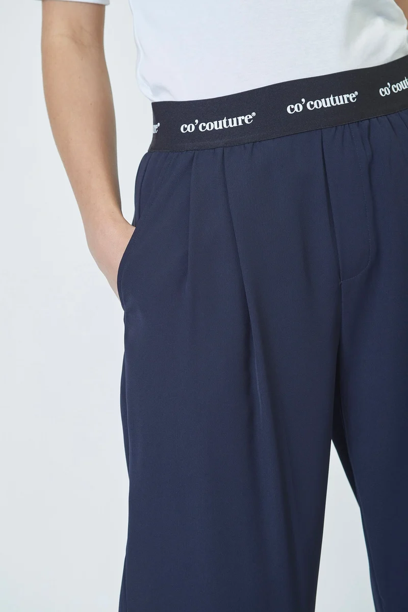Co´Couture - Aminacc Logo Pant 31143 - 120 - Navy