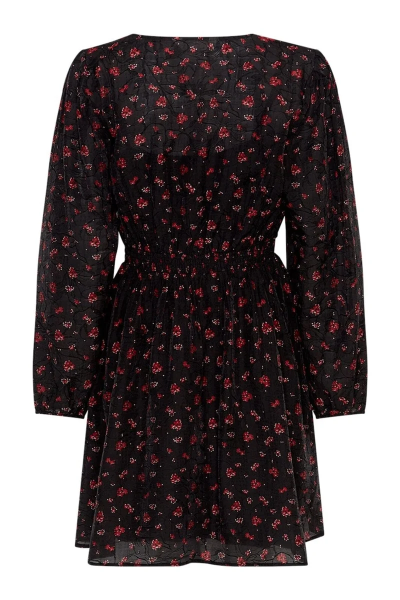 MSCH Copenhagen - Mschnancy Dress 19264 - Syrah Flower