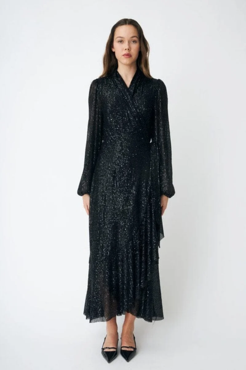 Cras - Lara Dress C569 - 9999 Black