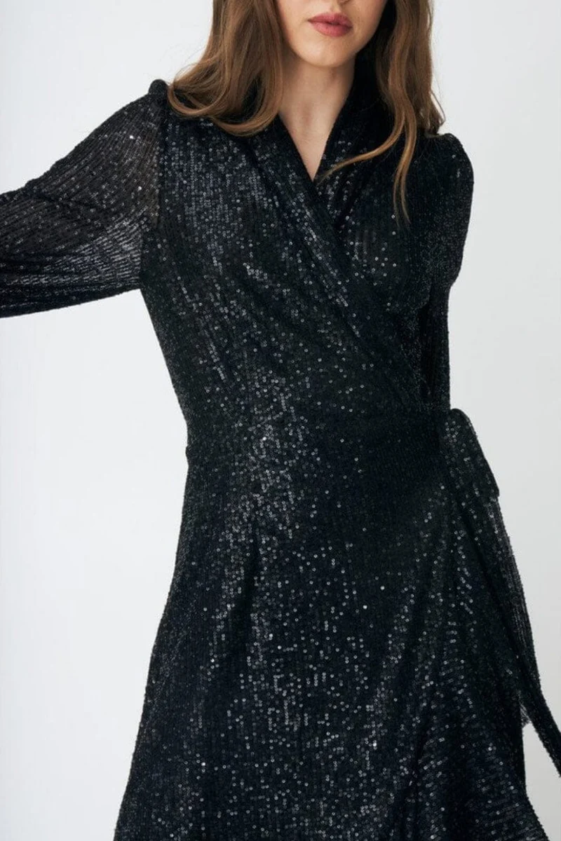 Cras - Lara Dress C569 - 9999 Black