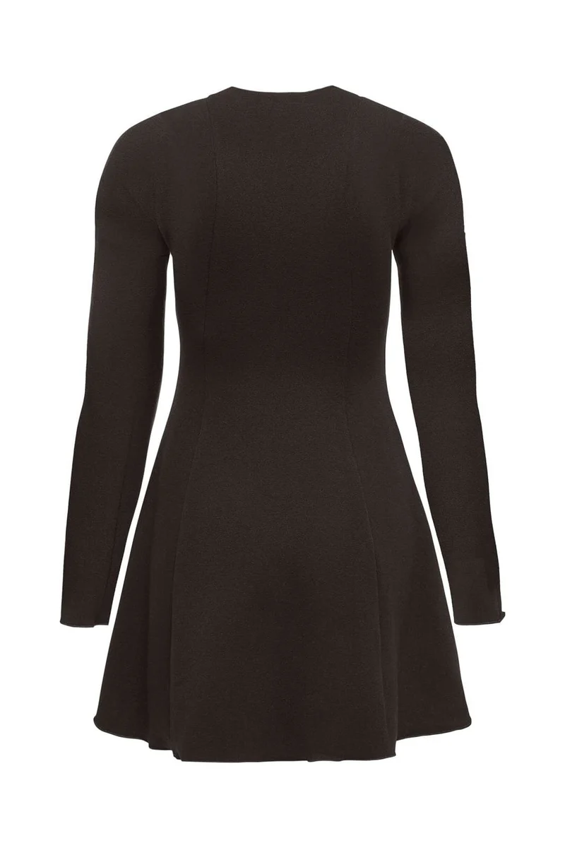 Only - Onlkenya L/S Dress - 4957219 Chocolate Torte