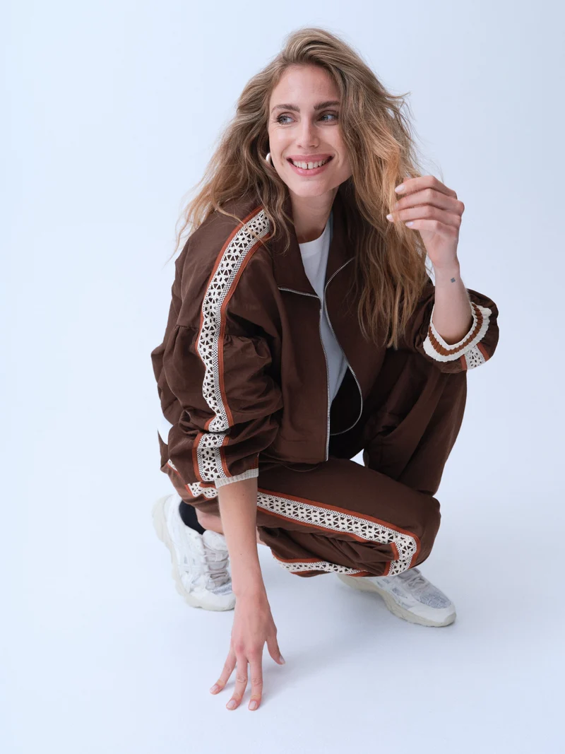 Gossia - Kiwgo Track Pants G2814 - Brown