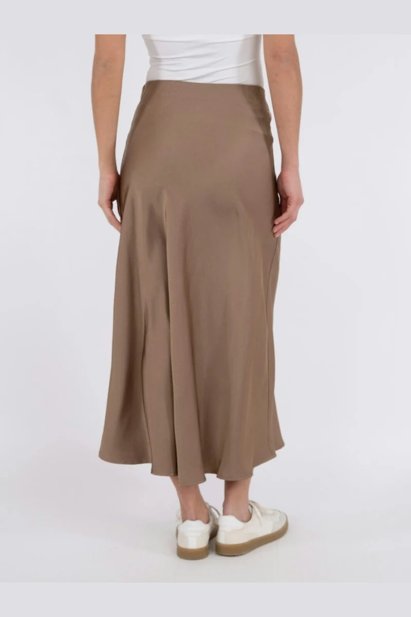 Neo Noir - Bovary Skirt 157755 - 811 - Dark Taupe