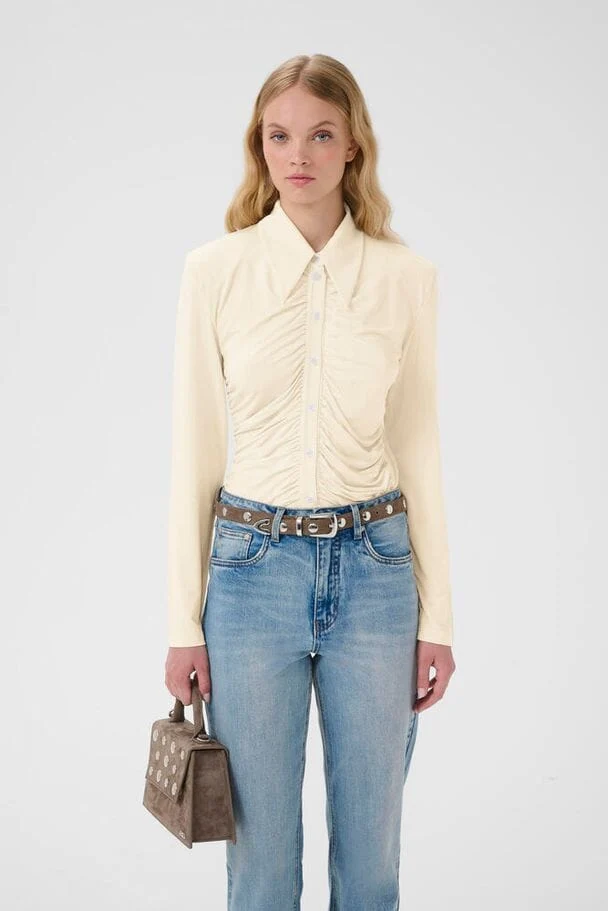 Gestuz - Gzlaily Shirt 10909965 - 110103 - Egret