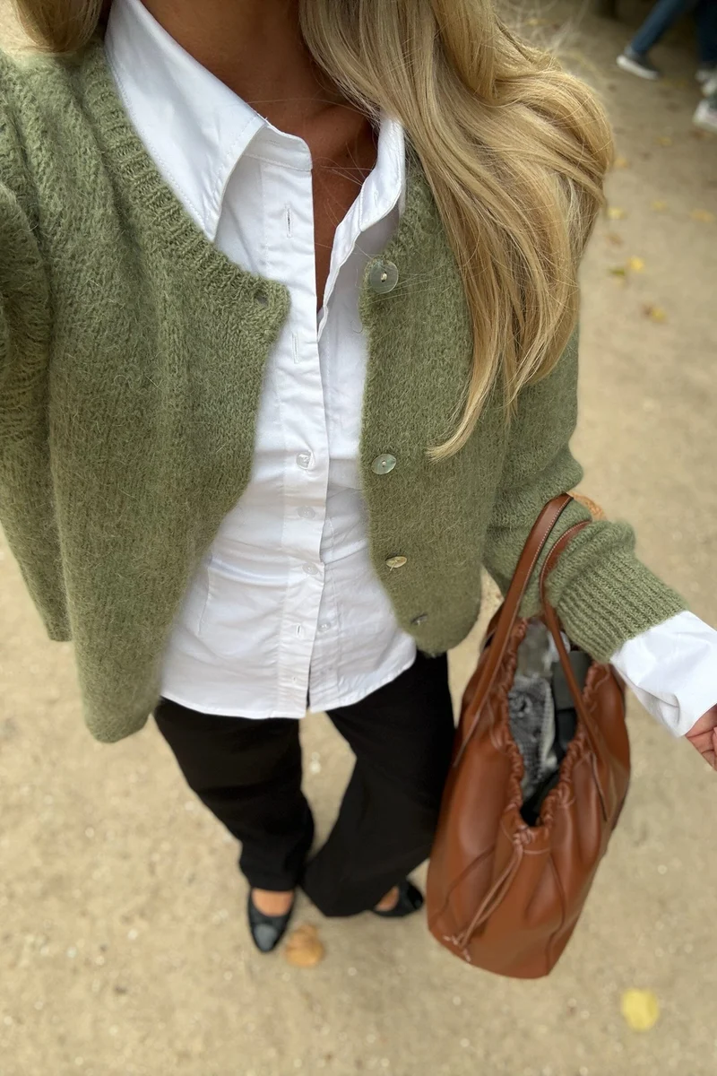 BYIC - Idaic Cardigan 5219 - Olive