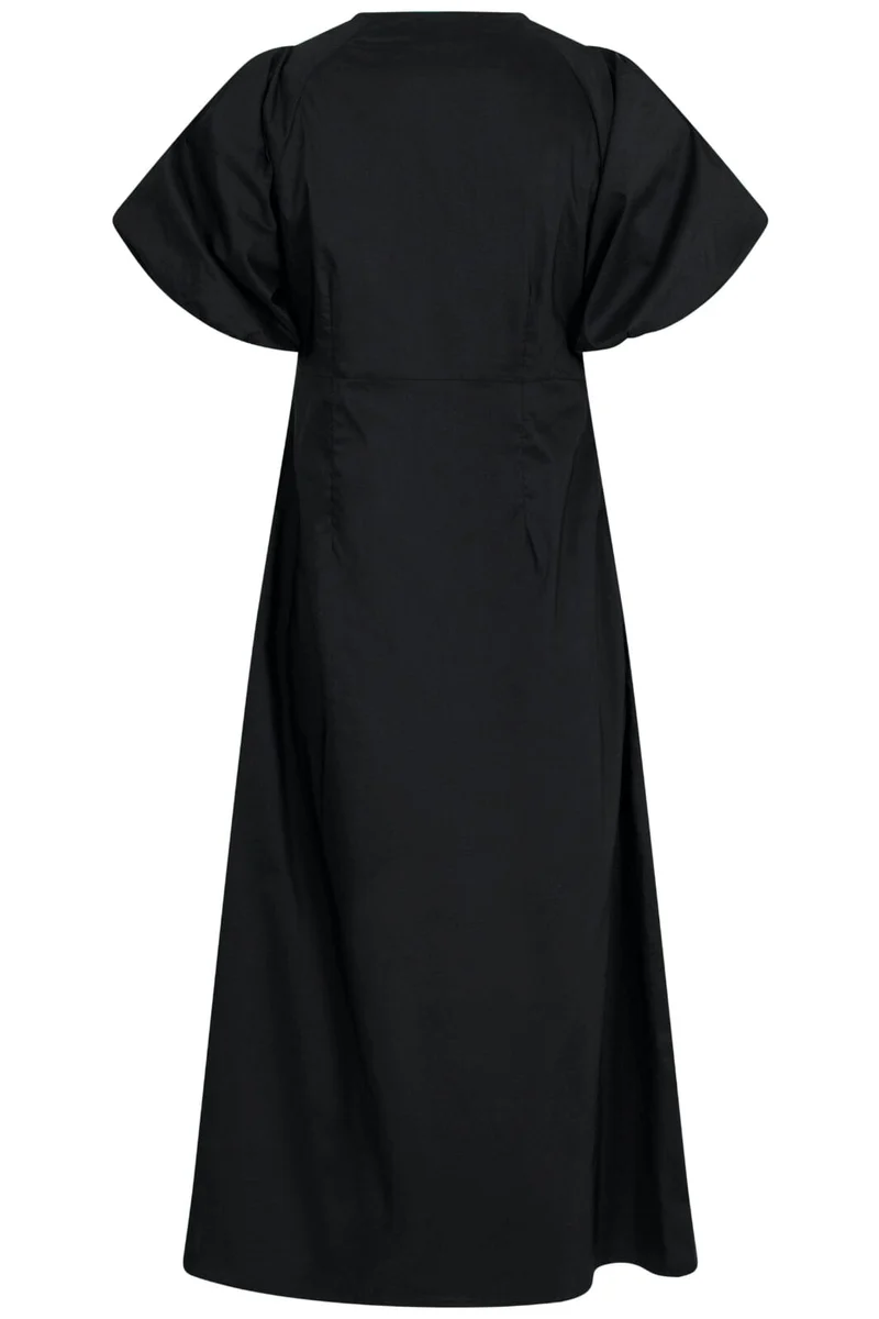 Neo Noir - Illana Poplin Dress - Black