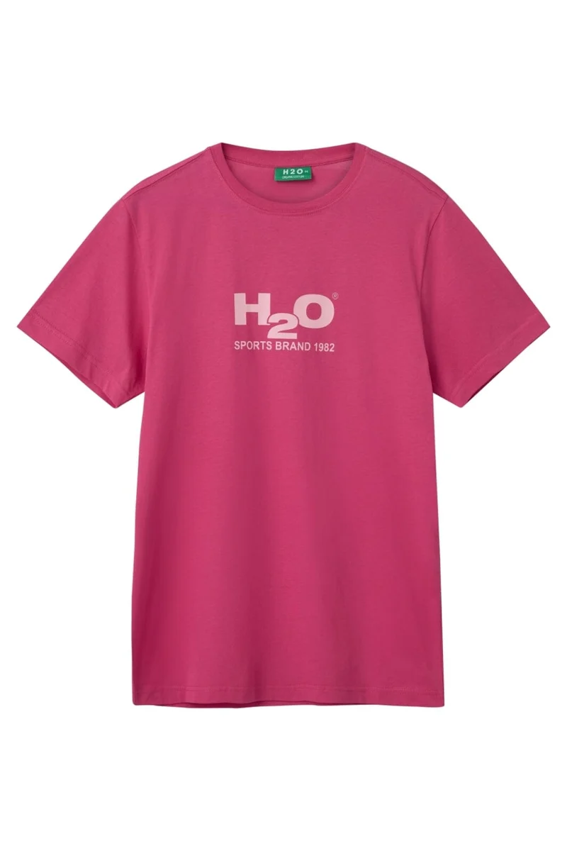 H2O - Logo Tee 100954-S - 2071 - Wild Pink