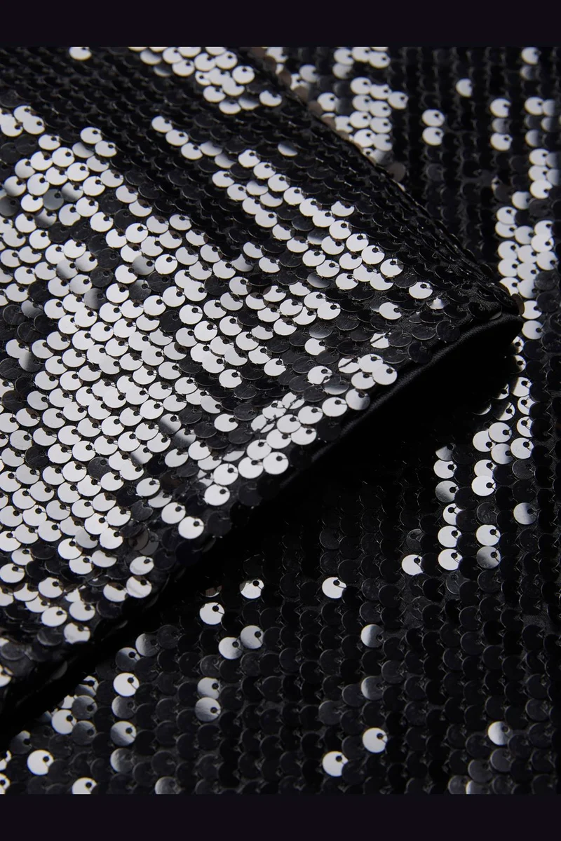 Jjxx - Jxizzy Sequin Ls Dress - 4885724 Black Sequin