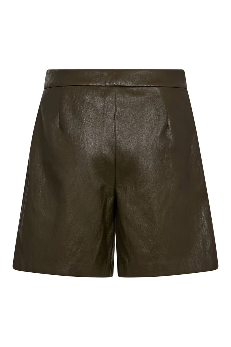 Co´Couture - Gittcc Pleat Shorts 41070 - 7555 - Army