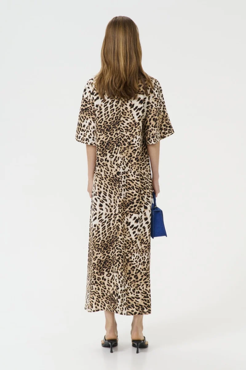 Gestuz - Gzgeopa P Dress 10910177 - 107683 - Leopard Butter Yellow