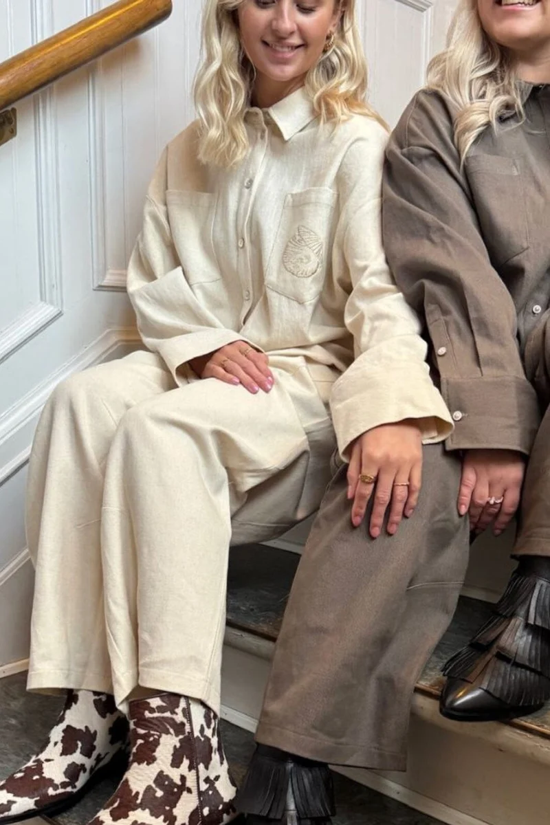 Stories From The Atelier By Copenhagen Shoes - Be You Pants CC8083 - 068 - Cream