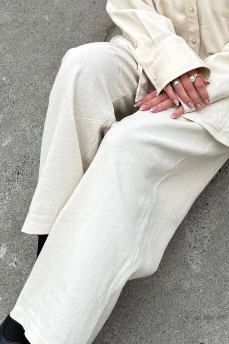 Stories From The Atelier By Copenhagen Shoes - Be You Pants CC8083 - 068 - Cream
