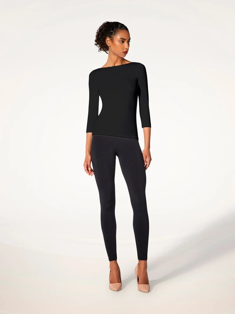 Wolford - Cordoba Top Long Sleeves55040 - 7005 Black